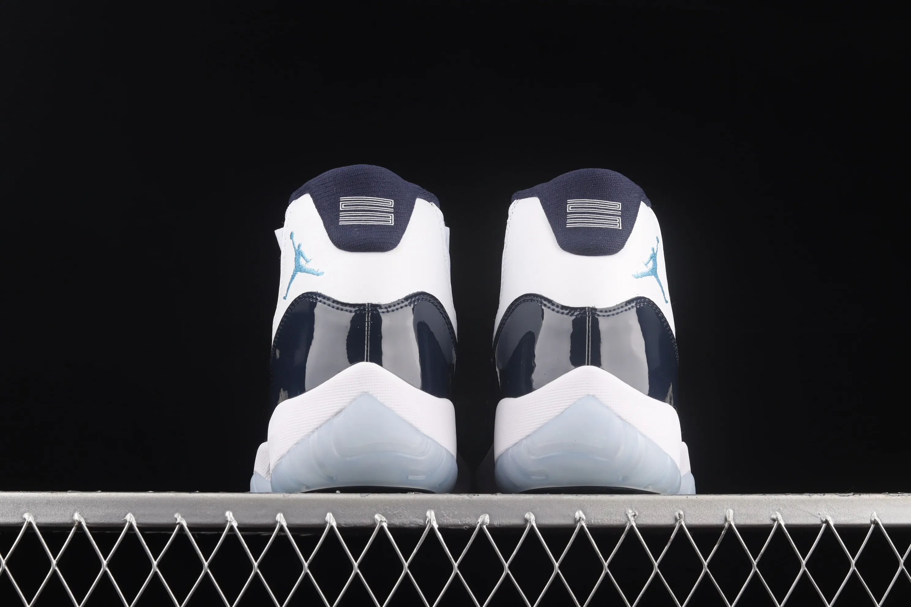 All categories Air Jordan Jordan series basketball shoes Air Jordan 11 F version Air Jordan AJ11 "Win Like '82" Joe 11 Midnight Blue AJ11 Georgetown 378037-123